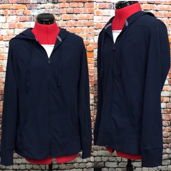 NWT DryTek Hoodie in Navy - Picture 3 of 8